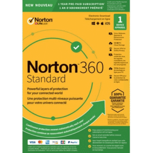 Norton 360 Standard - 1-Year / 1-Device - Canada